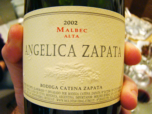 ANGELICA ZAPATA MALBEC 2002