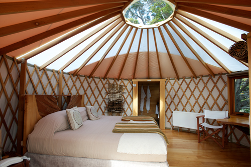 Patagonia Camp yurt