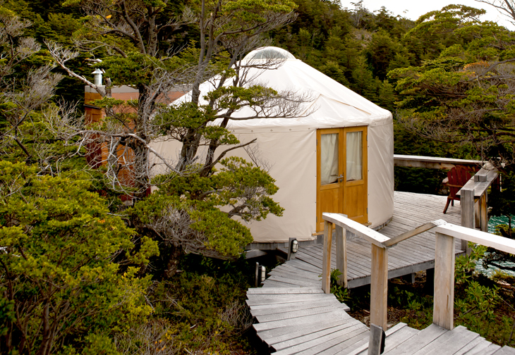 Yurt exterior