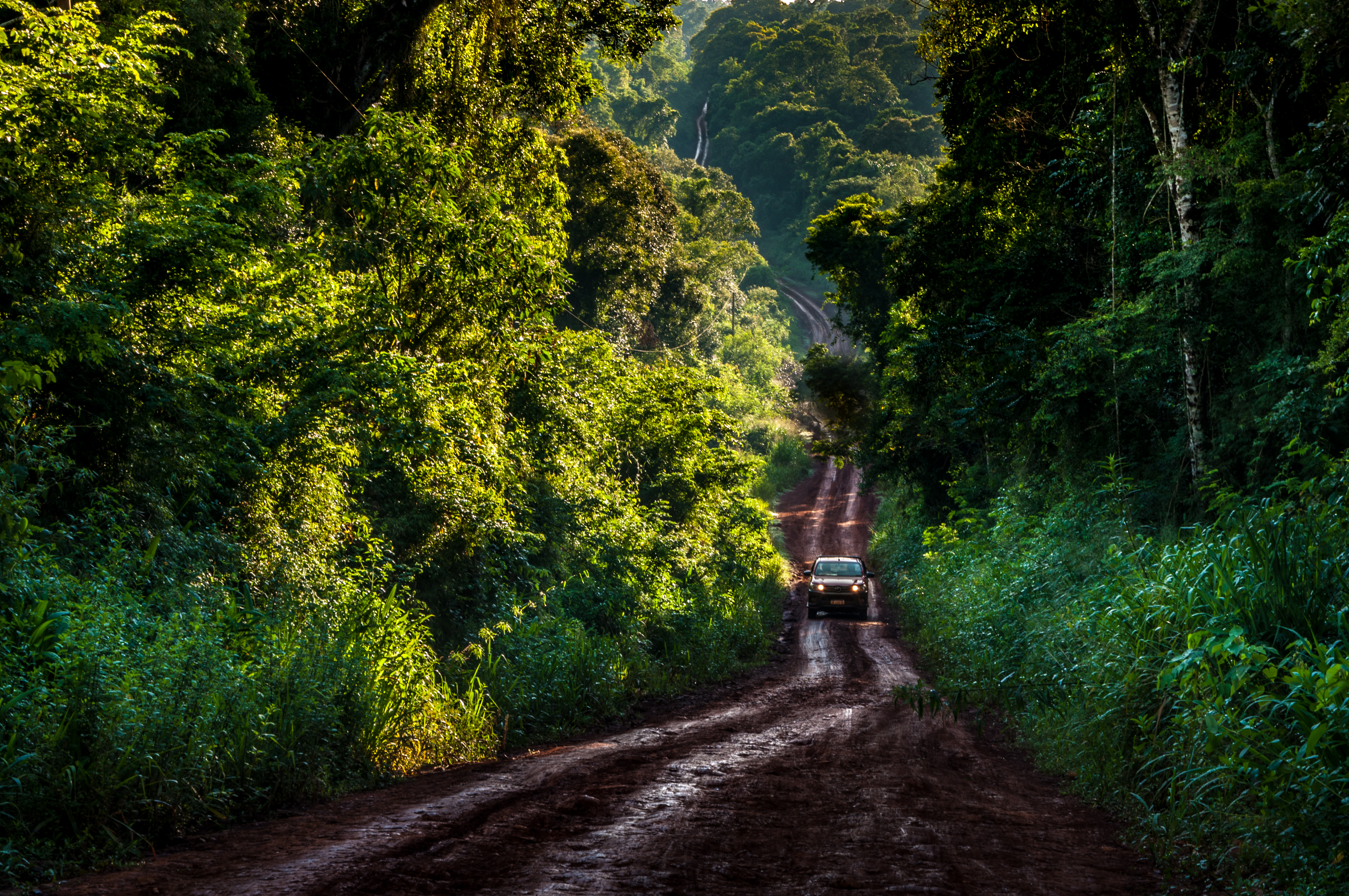 Trilha off-road nas Cataratas do Iguaçu